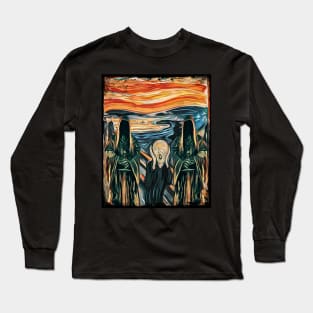 The Scream - Riders - Fantasy Long Sleeve T-Shirt